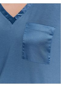 Triumph Koszulka piżamowa Climate Aloe 10214846 Niebieski Regular Fit. Kolor: niebieski. Materiał: wiskoza #2