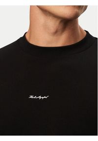 Karl Lagerfeld - KARL LAGERFELD T-Shirt 755037 563221 Czarny Regular Fit. Typ kołnierza: dekolt w karo. Kolor: czarny. Materiał: bawełna #5