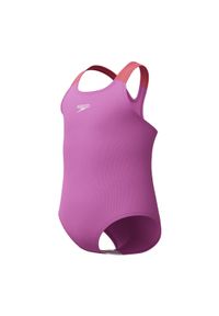 Strój kąpielowy jednoczęściowy dla dziewczynek Speedo Learn To Swim. Kolor: różowy