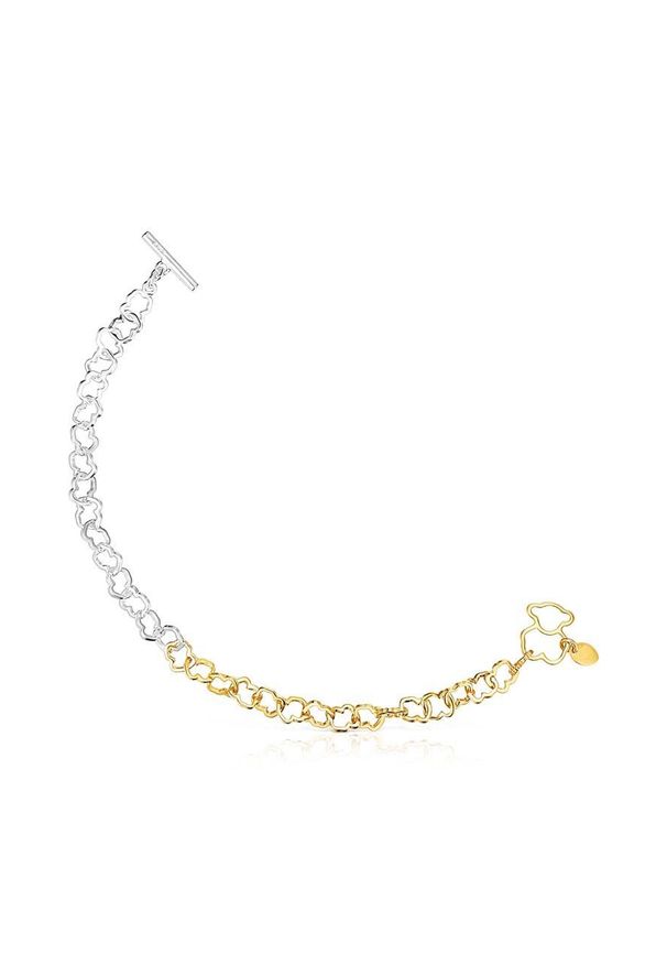 Tous bransoletka ze srebra pokrytego złotem. Materiał: złote, srebrne. Kolor: złoty