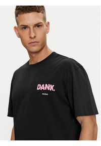 Hugo T-Shirt Danckugo 50517645 Czarny Relaxed Fit. Kolor: czarny. Materiał: bawełna #5