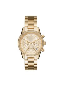 Michael Kors Zegarek Ritz MK6356 Złoty. Kolor: złoty #1