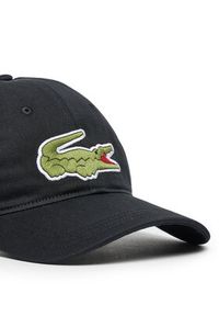 Lacoste Czapka z daszkiem RK9871 Czarny. Kolor: czarny. Materiał: bawełna, materiał #3