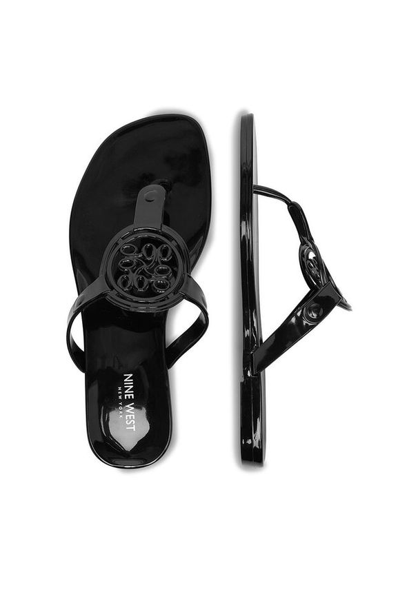 Japonki Nine West. Kolor: czarny