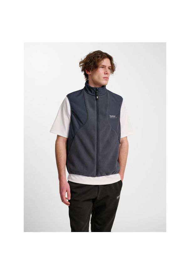 Kamizelka polarowa Hummel Hybrid. Kolor: szary, wielokolorowy, brązowy, czarny. Materiał: polar. Sport: piłka ręczna