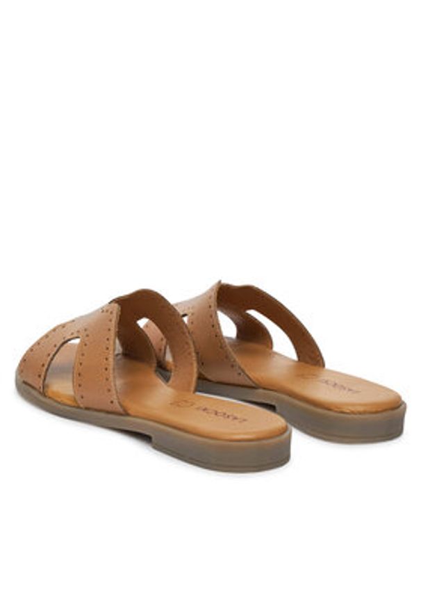 Lasocki Klapki WI16-FOXI-74 Brązowy. Kolor: brązowy. Materiał: skóra