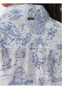 Barbour Sukienka koszulowa LDR0979BL28 Niebieski Regular Fit. Kolor: niebieski. Materiał: bawełna. Typ sukienki: koszulowe #3