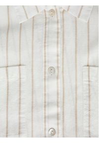 JJXX Sukienka koszulowa Sana 12249747 Biały Relaxed Fit. Kolor: biały. Materiał: bawełna. Typ sukienki: koszulowe #7