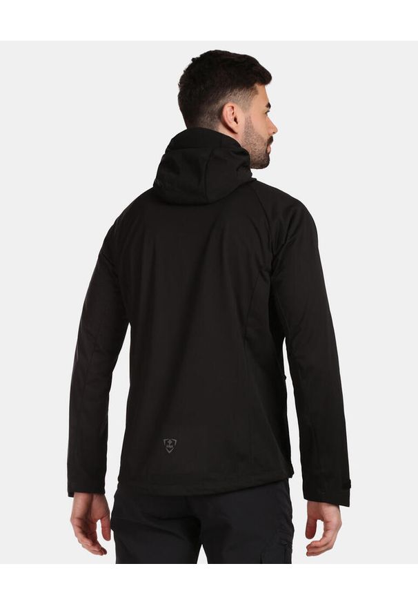 Męska kurtka softshell Kilpi BELTRA-M. Kolor: czarny. Materiał: softshell. Sport: turystyka piesza
