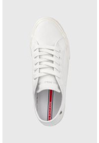 U.S. Polo Assn. tenisówki damskie kolor biały. Zapięcie: sznurówki. Kolor: biały. Materiał: guma #5