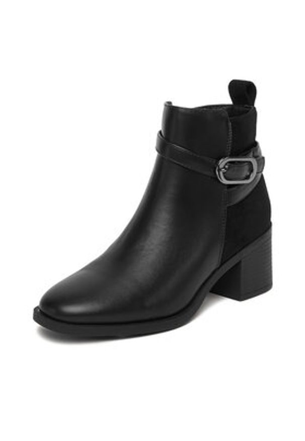 Clara Barson Botki CEO-LM32618-T11 Czarny. Kolor: czarny. Materiał: syntetyk, materiał