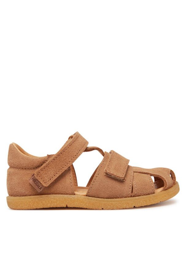 Mrugała Sandały Mio 1220/5-24 Beżowy. Kolor: beżowy. Materiał: zamsz, skóra