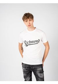 John Richmond T-Shirt | RMA22091TS | Mężczyzna | Biały. Okazja: na co dzień. Kolor: biały. Materiał: bawełna. Długość rękawa: krótki rękaw. Długość: krótkie. Wzór: nadruk. Styl: casual #3
