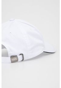 Karl Lagerfeld czapka kolor biały z nadrukiem. Kolor: biały. Wzór: nadruk #3