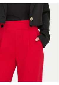 JDY Spodnie materiałowe Geggo 15208430 Czerwony Wide Leg. Kolor: czerwony. Materiał: syntetyk