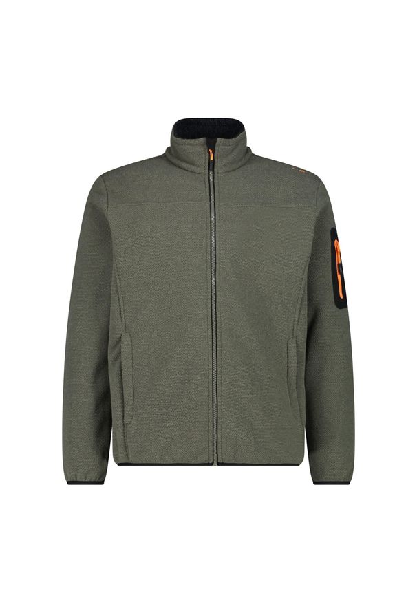 Bluza męska turystyczna CMP 38H2237. Kolor: zielony, pomarańczowy, wielokolorowy, żółty. Sport: turystyka piesza
