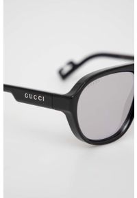 Gucci okulary przeciwsłoneczne GG1239S męskie kolor czarny. Kolor: czarny #5