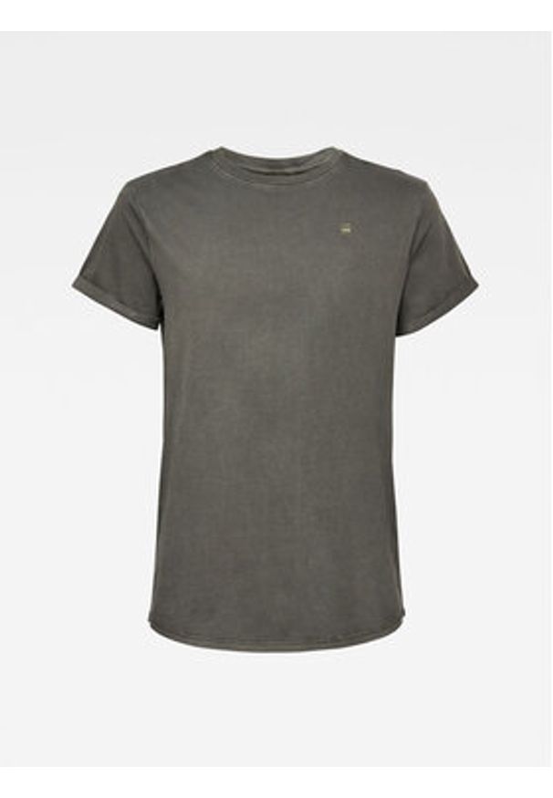 G-Star RAW - G-Star Raw T-Shirt D16396-2653-B575 Szary Regular Fit. Kolor: szary. Materiał: bawełna