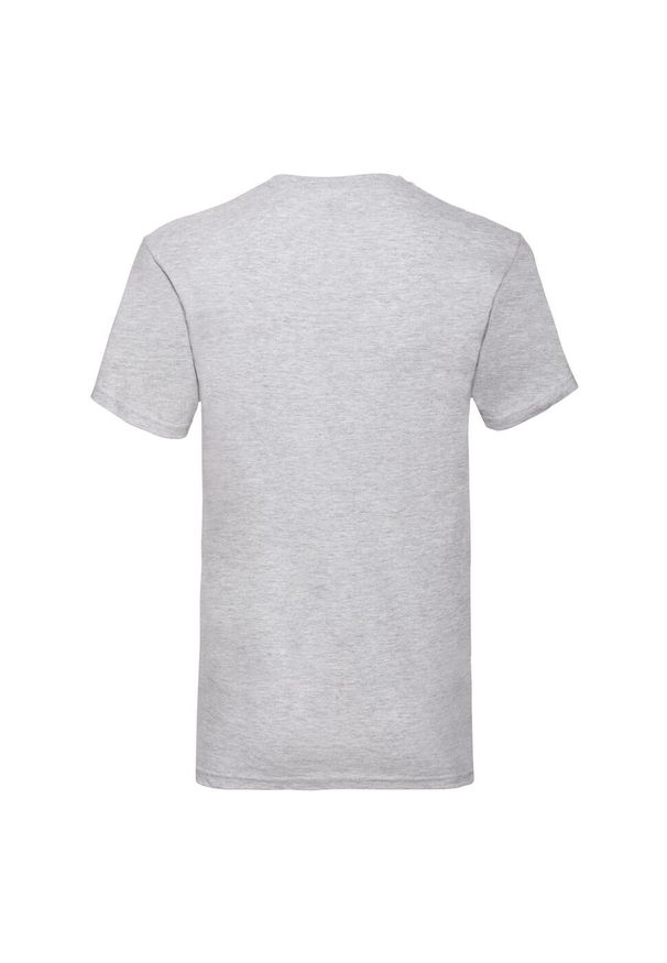 FRUIT OF THE LOOM - Koszulka Unisex Dla Dorosłych Valueweight Heather Z Dekoltem V. Kolor: szary
