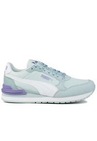 Buty damskie sportowe Puma ST RUNNER V4 MESH. Kolor: fioletowy, zielony, biały, wielokolorowy. Materiał: mesh. Sport: turystyka piesza