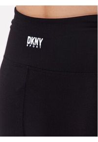 DKNY Sport Legginsy DP2P3052 Czarny Classic Fit. Kolor: czarny. Materiał: syntetyk. Styl: sportowy