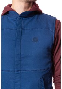 Wrangler - WRANGLER KNITTED VEST NAVY W6526LD35. Długość rękawa: bez rękawów #3