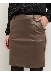 Cream Spódnica mini Duva 10610801 Brązowy Regular Fit. Kolor: brązowy. Materiał: wiskoza #5