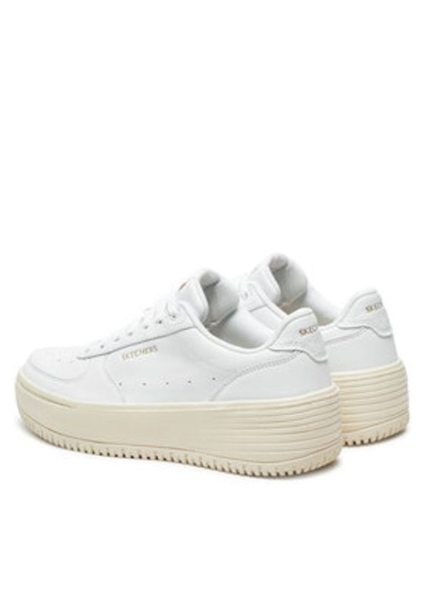 skechers - Skechers Sneakersy Grand Be Lifted 185110 Biały. Kolor: biały. Materiał: skóra