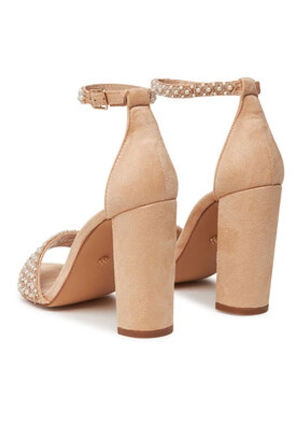 DeeZee Sandały F0812-1 Beżowy. Kolor: beżowy. Materiał: syntetyk, materiał