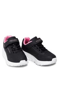 skechers - Skechers Sneakersy Uno Lite 310451L/BKRG Czarny. Kolor: czarny. Materiał: skóra #5