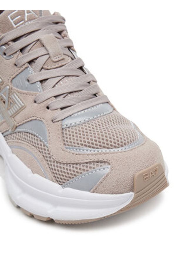 EA7 Emporio Armani Sneakersy X8X237 XK425 U499 Granatowy. Kolor: niebieski. Materiał: materiał