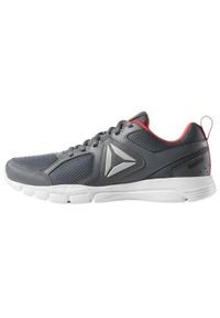 Buty do biegania damskie Reebok 3D Fusion TR. Zapięcie: sznurówki. Kolor: szary. Materiał: guma, syntetyk, tkanina, materiał. Szerokość cholewki: normalna. Sport: bieganie