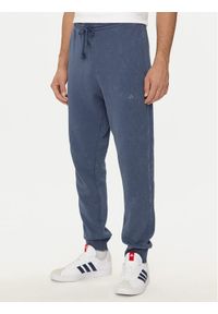 Adidas - adidas Spodnie dresowe ALL SZN 3-Stripes IR5202 Niebieski Regular Fit. Kolor: niebieski. Materiał: bawełna