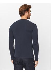 Emporio Armani Underwear Longsleeve 111023 3F517 00135 Granatowy Regular Fit. Kolor: niebieski. Materiał: bawełna. Długość rękawa: długi rękaw