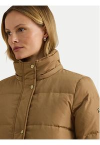Lauren Ralph Lauren - LAUREN RALPH LAUREN Płaszcz zimowy 297P04130001 Beżowy Regular Fit. Kolor: beżowy. Materiał: syntetyk. Sezon: zima #3