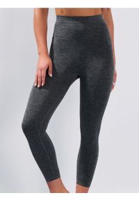 Sinsay - Legginsy sportowe - szary. Kolor: szary. Styl: sportowy