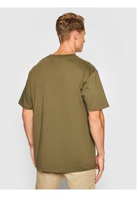 DC T-Shirt Star ADYZT04985 Zielony Regular Fit. Kolor: zielony. Materiał: bawełna