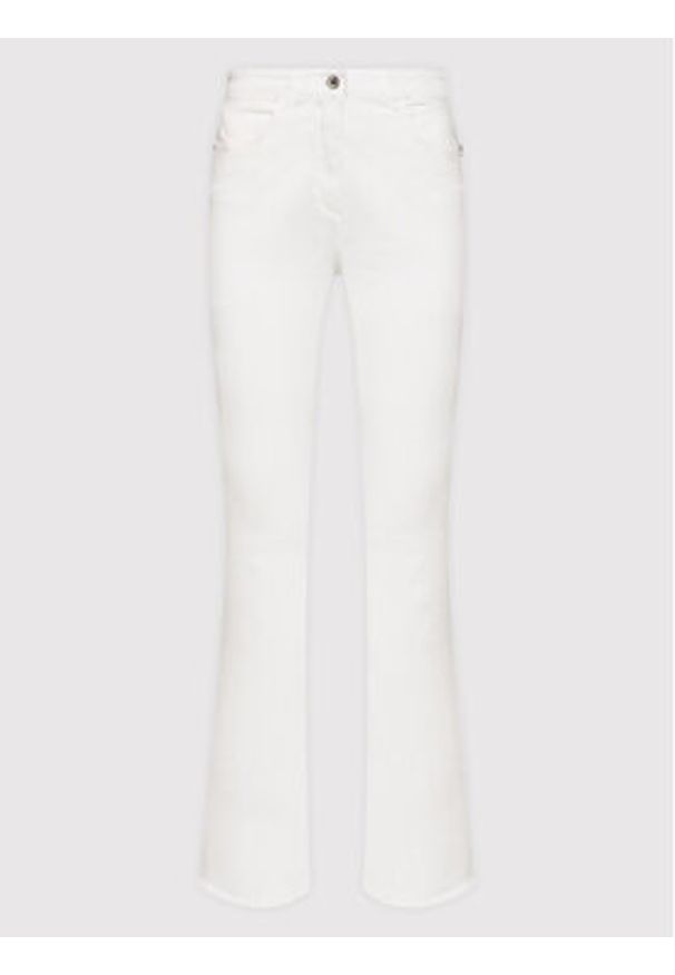 Patrizia Pepe Jeansy CP0937/DSo4/W146 Biały Skinny Fit. Kolor: biały