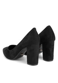 DeeZee Czółenka DZ0010 Czarny. Kolor: czarny. Materiał: materiał #2