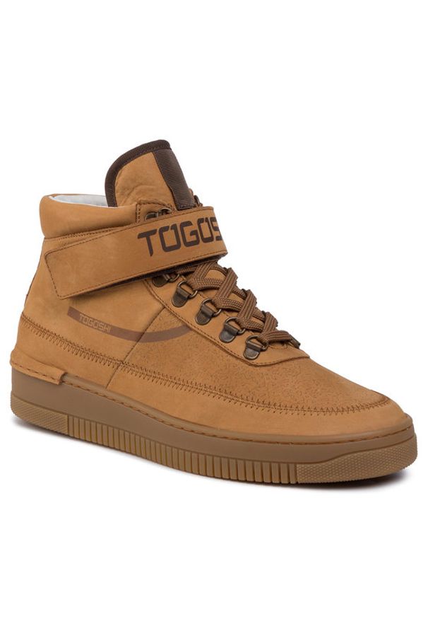 Togoshi Sneakersy TG-12-03-000101 Brązowy. Kolor: brązowy