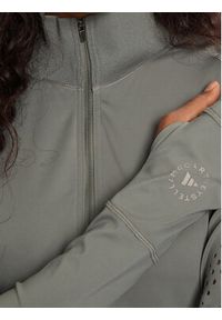 Adidas by Stella McCartney - adidas by Stella McCartney Koszulka techniczna Training Midlayer JW4552 Zielony Slim Fit. Kolor: zielony. Materiał: syntetyk #4