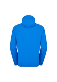Kurtka softshellowa rozpinan Rab Borealis Alpine Hoody z kapturem. Typ kołnierza: kaptur. Kolor: niebieski