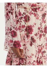 Guess Sukienka codzienna W6RK37 WJ712 Beżowy Regular Fit. Okazja: na co dzień. Kolor: beżowy. Materiał: syntetyk. Typ sukienki: proste. Styl: casual #2