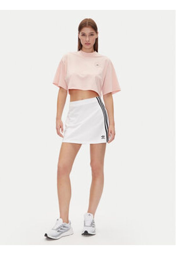 Adidas by Stella McCartney - adidas by Stella McCartney T-Shirt Stella McCartney JJ0081 Różowy Oversize. Kolor: różowy. Materiał: syntetyk