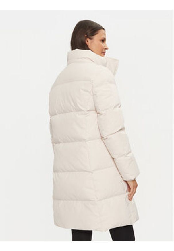 Guess Płaszcz zimowy Beliksa W4BL0B WGJR2 Beżowy Regular Fit. Kolor: beżowy. Materiał: syntetyk. Sezon: zima