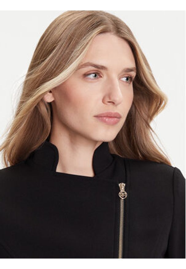 Rinascimento Marynarka CFC0125220003 Czarny Slim Fit. Kolor: czarny. Materiał: syntetyk