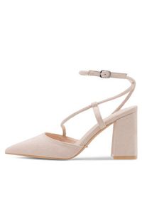 DeeZee Czółenka AISCHA KL-HH4587-21 Beżowy. Kolor: beżowy. Materiał: materiał #7