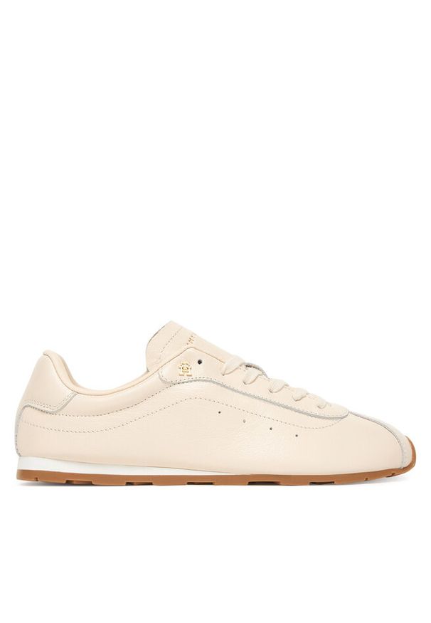 TOMMY HILFIGER - Sneakersy Tommy Hilfiger. Kolor: kremowy