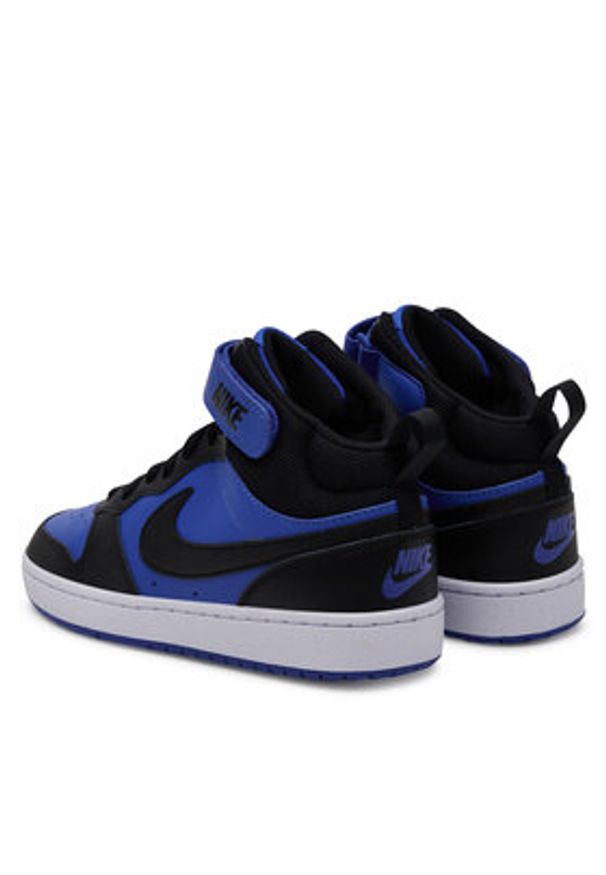 Nike Sneakersy Court Borough Mid 2 (GS) CD7782 404 Niebieski. Kolor: niebieski. Materiał: skóra. Model: Nike Court
