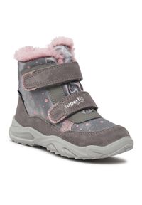 Śniegowce Superfit GORE-TEX 1-009226-2500 S Grey/Pink. Kolor: szary